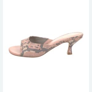 NEW DONALD PLINER women's luis sandal in peach Size 8